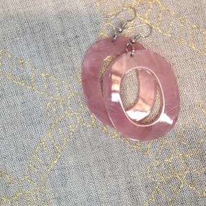 Fashion Jewelry Acrylic Earrings -  HANDMADE